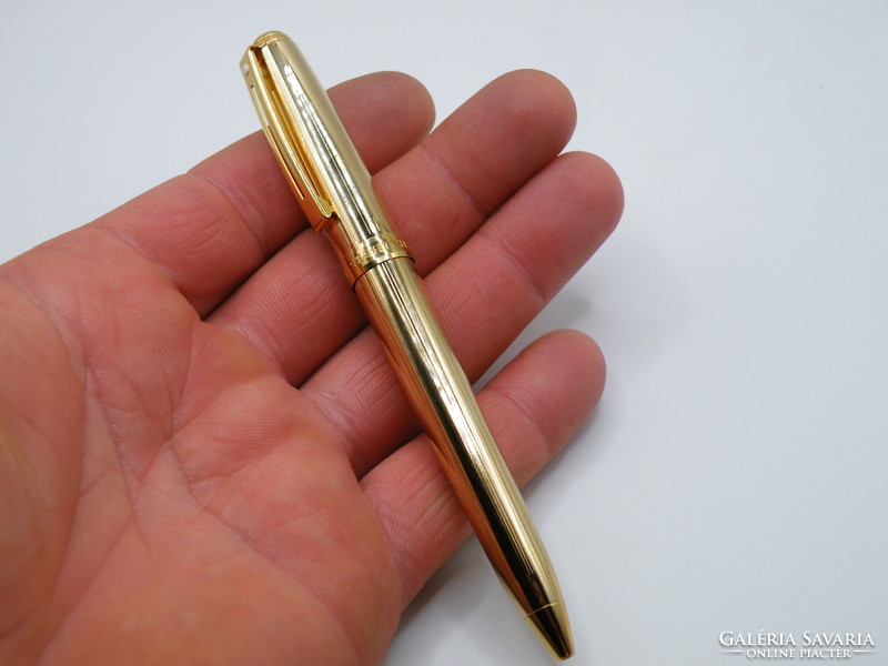 Uk0244 gilt sheaffer targa pen