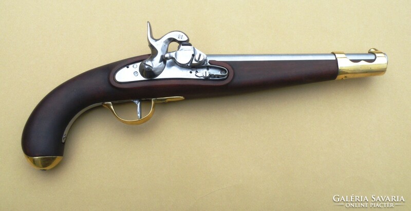 A pair of agustin 1844 m bolt-action cavalry pistols for sale