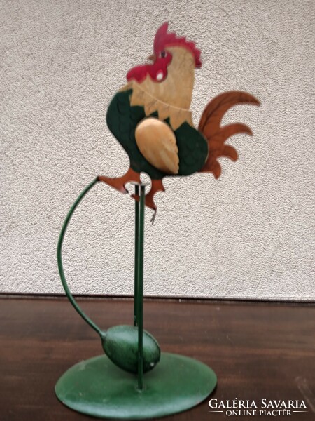 Vintage bohemian record rooster. Negotiable.