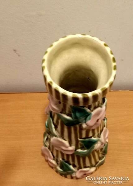 Antik szecessziós kerámia váza ALKUDHATÓ