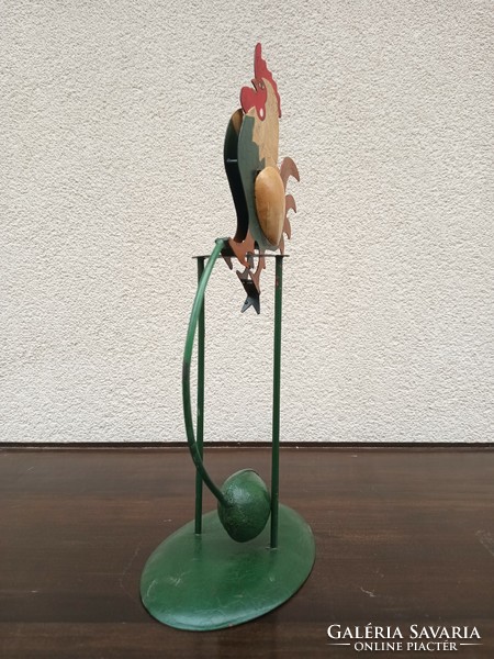 Vintage bohemian record rooster. Negotiable.