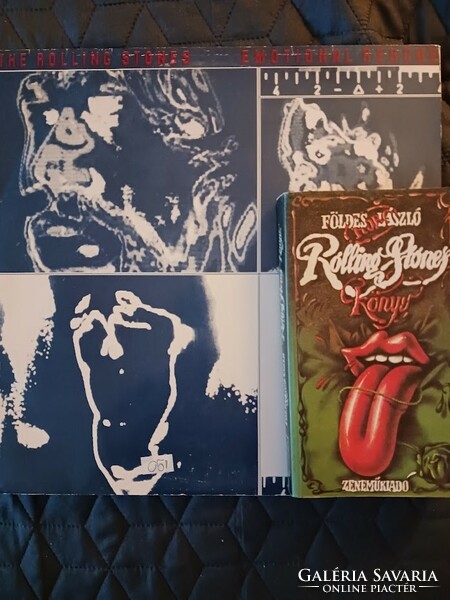 The Rolling Stones  "Emotional Rescue" lemez+ 1 könyv