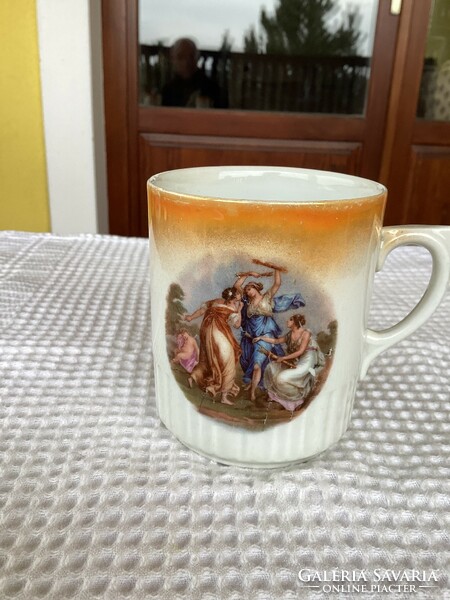 Zsolnay spectacular porcelain mug.