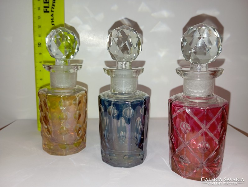 Decorative bottles 3 pcs