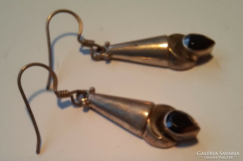 Antique 925 silver earrings