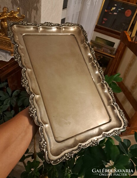 Antique silver huge decorative bowl! 1600 grams!