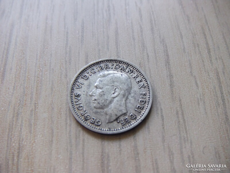 3  Penny  1951  Ezüstérme   Ausztrália