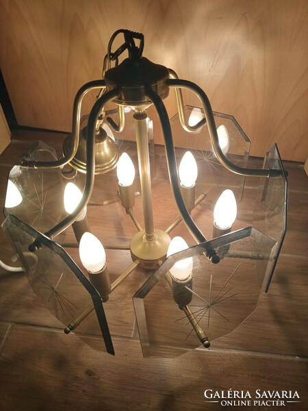 Vintage design copper ceiling lamp. Negotiable!