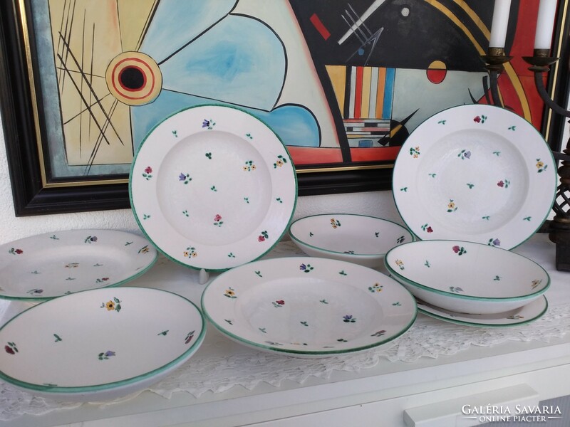 Régi Gmundner kerámia tányérok
