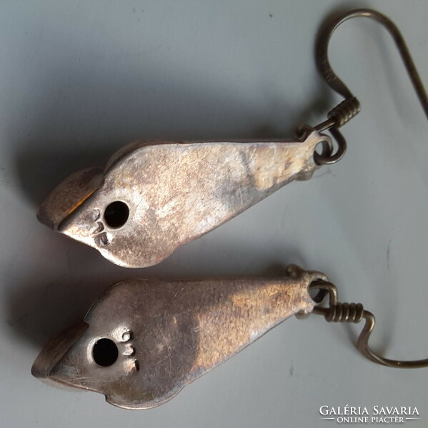 Antique 925 silver earrings