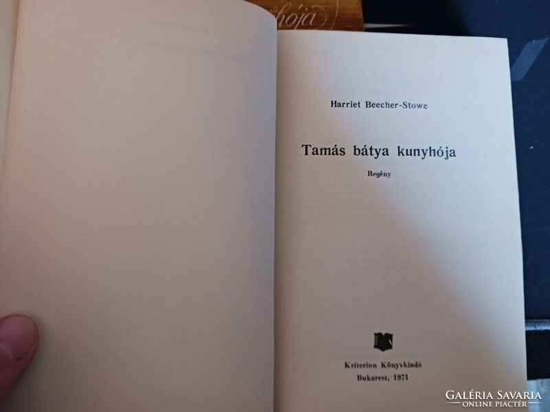 Tamás Bátya kunyhója lemez+könyv