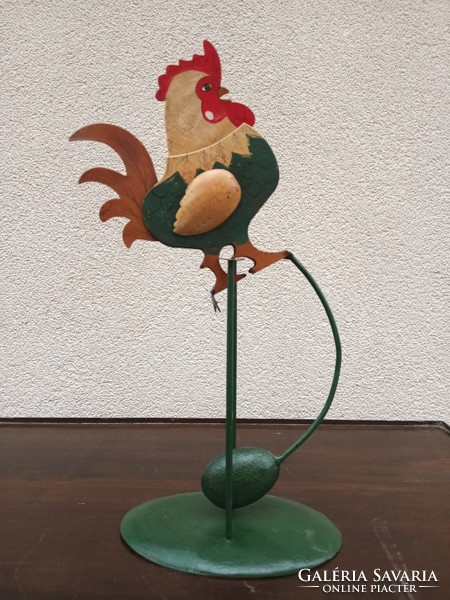 Vintage bohemian record rooster. Negotiable.