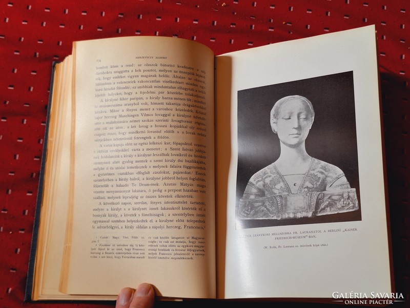 Uniquely rare! 1908-M.T.A.Hungarian historical biographies-berzevicy albert: Queen Beatrix -