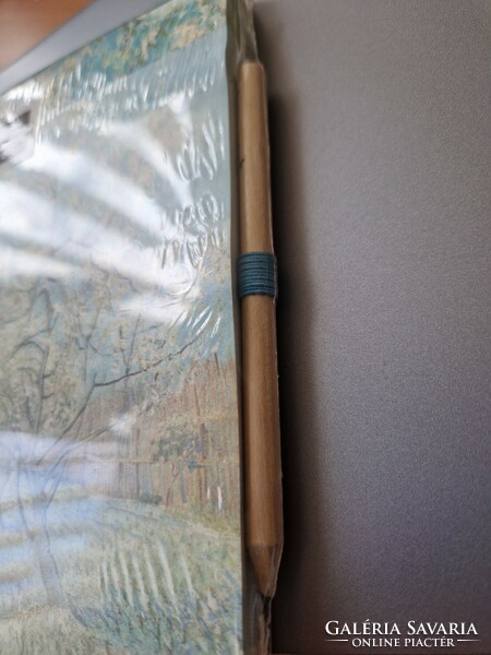Tavaszi hangulatú, mágneses jegyzettömb ceruzával, Van Gogh Museum, Amsterdam,bontatlan csomagolás