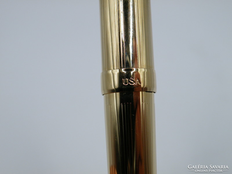 Uk0245 gold plated sheaffer's usa rotring