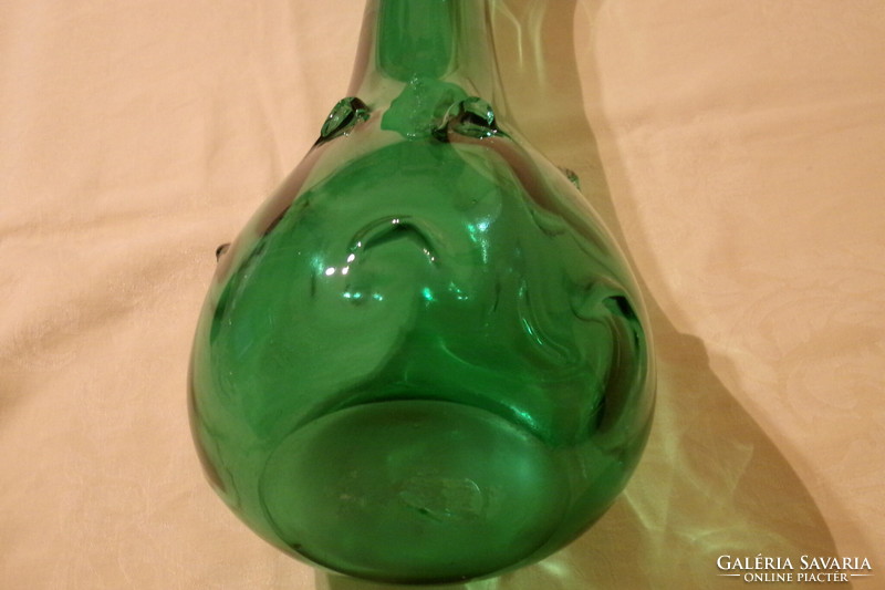 AKCIÓ! Üveg váza Bohemia 43x15cm