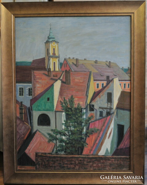 Laszlo of Russia (1928-2000): Szentendre