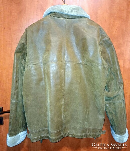 Montgomery leather jacket xxxl