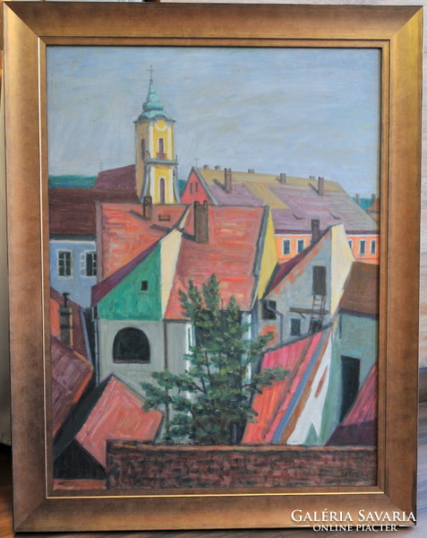 Laszlo of Russia (1928-2000): Szentendre
