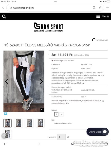 Ndn sport pants cotton