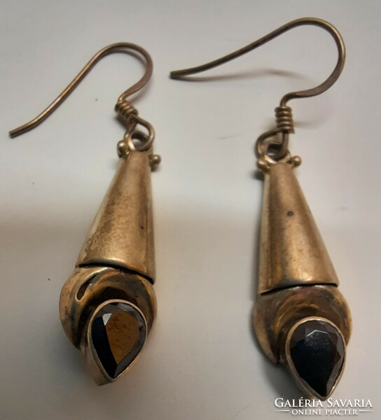 Antique 925 silver earrings
