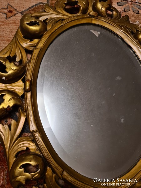 Mirror in an antique Florentine frame