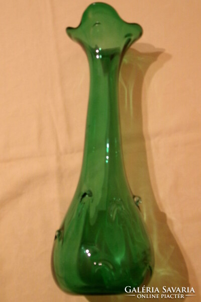 AKCIÓ! Üveg váza Bohemia 43x15cm
