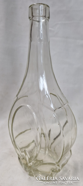 Régi Zwack "lant" likőrös üveg hibátlan állapotban 28 cm.