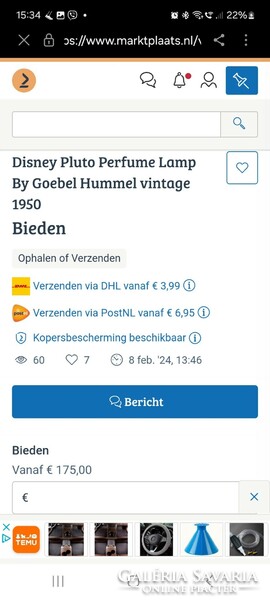 Goebel lamp