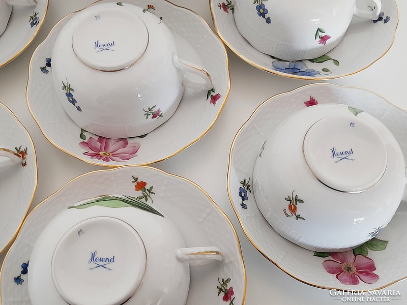 Herend floral tea set