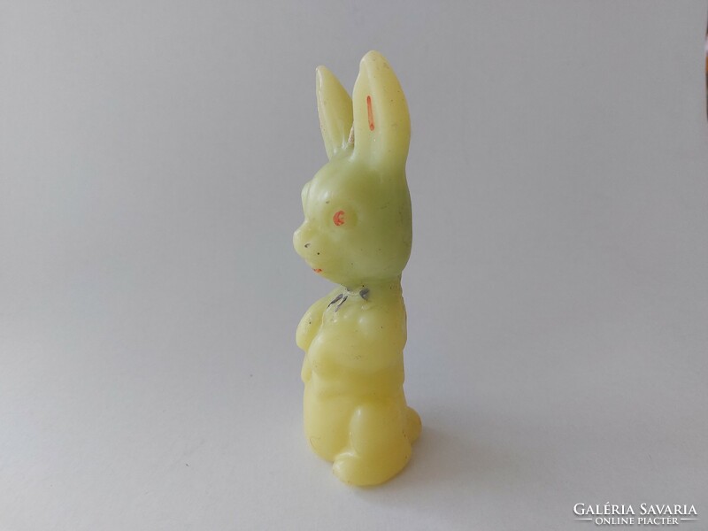 Retro candle Easter bunny-shaped old candle 14 cm