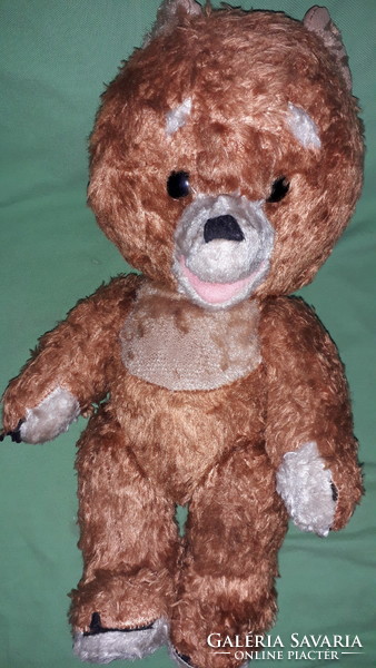Antique African and straw stuffed paper whistle hands feet head moving teddy bear 40cm according to pictures 1