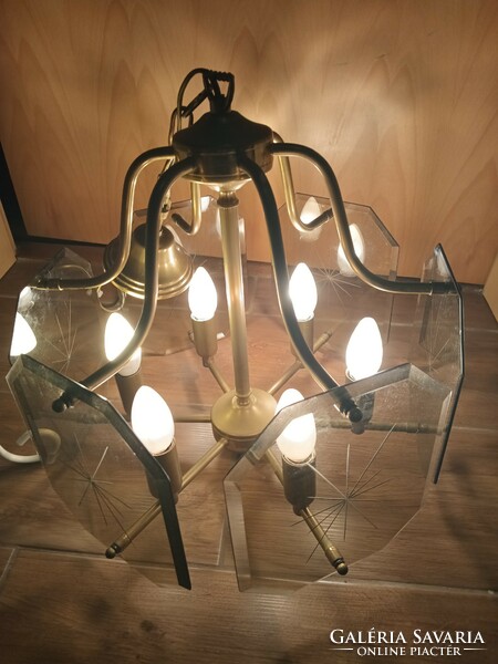 Vintage design copper ceiling lamp. Negotiable!
