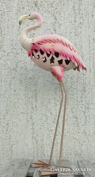 Flamingó madár kerti dísz 90 cm