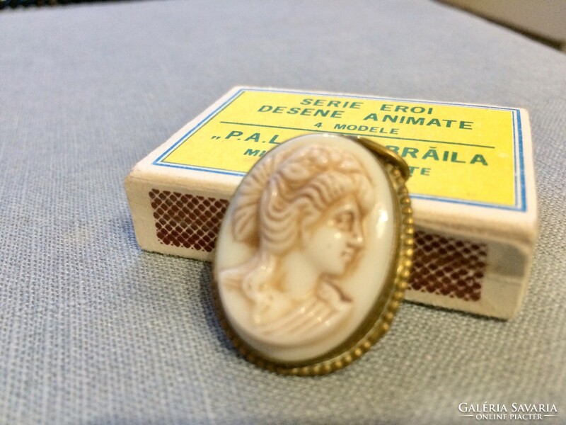 Old cameo pendant