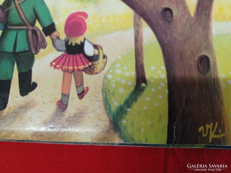 V. Kubasta: Little Red Riding Hood and the Wolf. Spatial storybook. 1980 Edition!