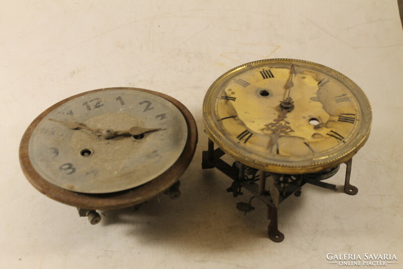 Antique half striking wall clock mechanisms 867