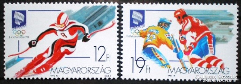 S4228-9 / 1993 Téli Olimpia bélyegsor postatiszta