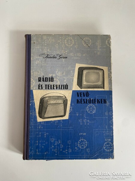 Kádár géza radio and television receivers 1961 technical book publisher