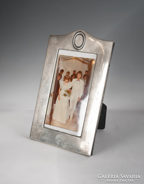 Silver large size picture frame