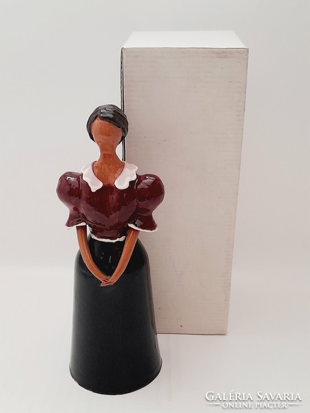 Ceramic figure from the Dominican Republic, 20 cm