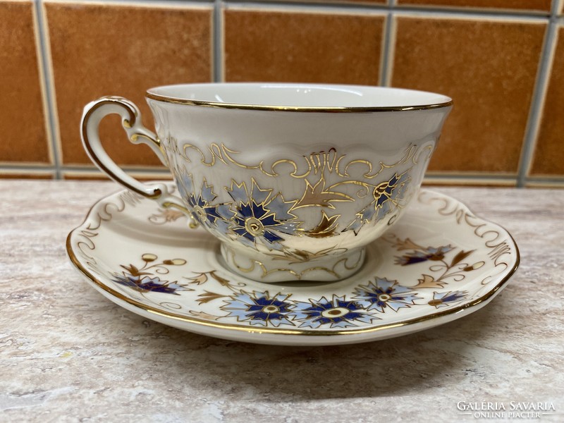 Zsolnay tea cup with saucer