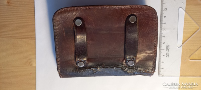 Leather retro belt bag