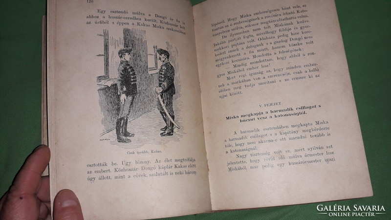 1906. Mózes Gaal - Katicza notás - the story of ragged miska book according to the pictures atheneum