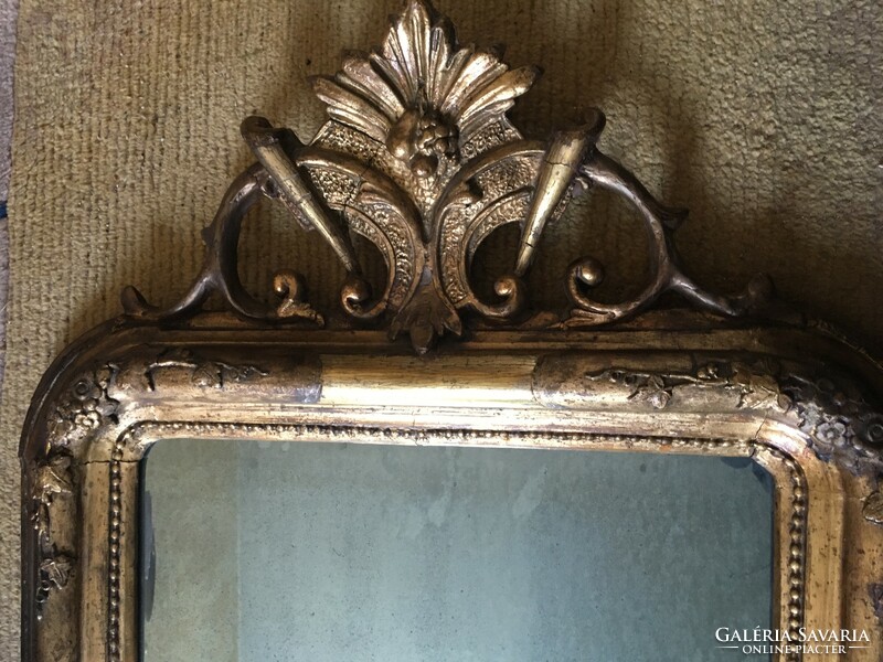 Antique neo-baroque mirror in original condition!!! 118X66 cm!!!