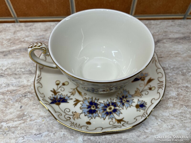 Zsolnay tea cup with saucer