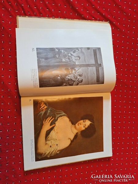 Female beauty in painting, 1915 silk binding, a gift from the Pest diary, very nice condition