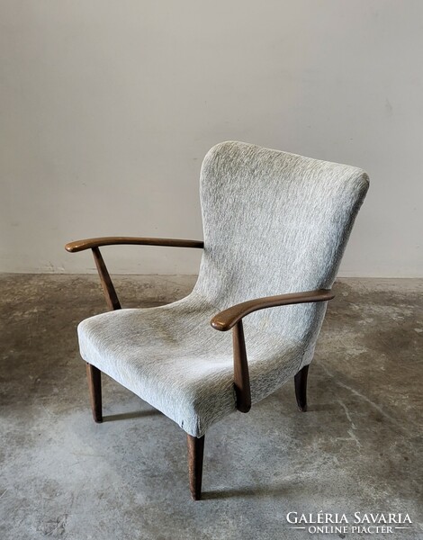 Skandináv jellegű vintage, mcm easy chair, fotel