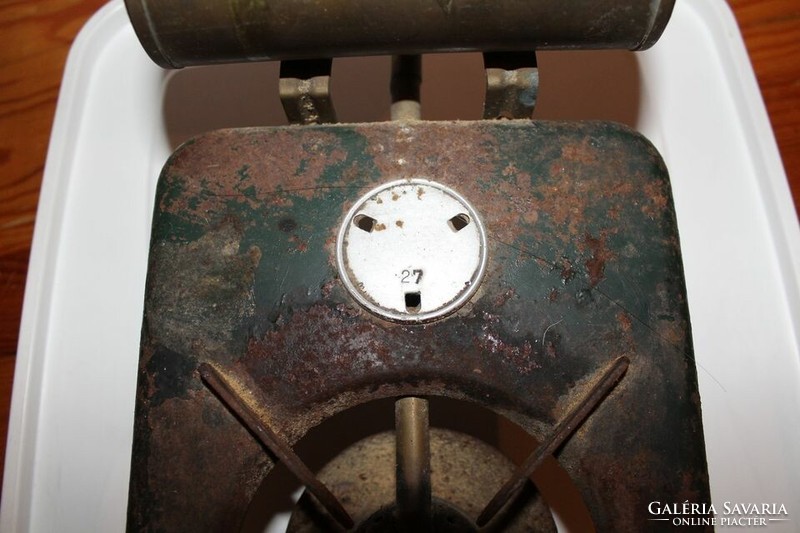 Antique small kerosene stove heater