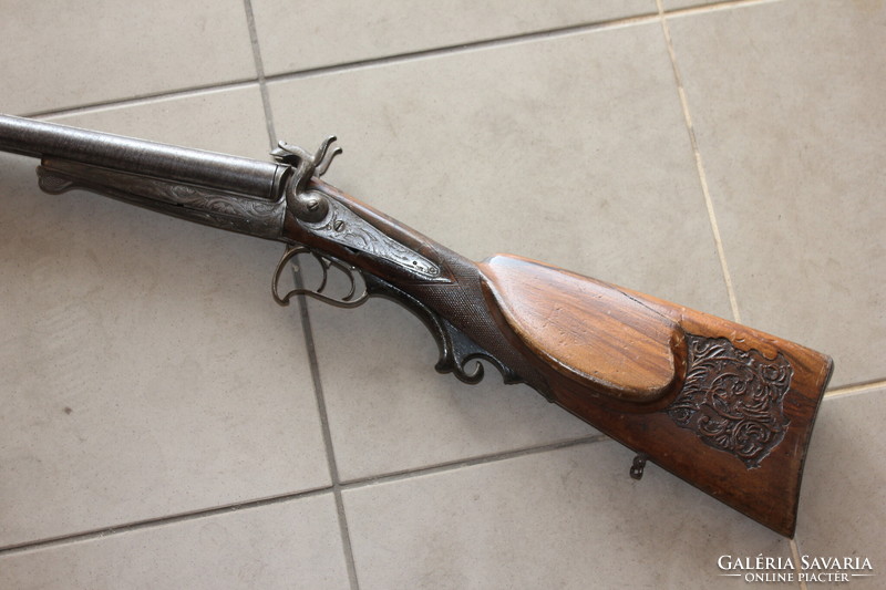 Lefaucheux double shotgun